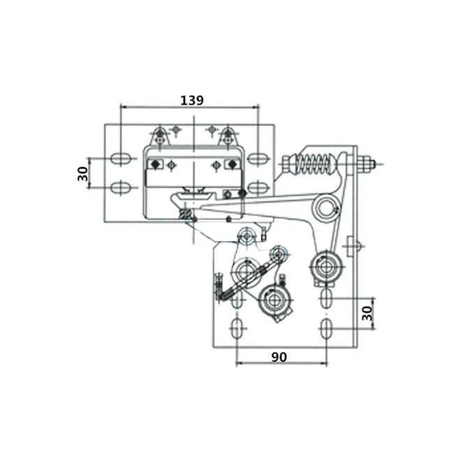 Elevator Door Lock Point GS75-11